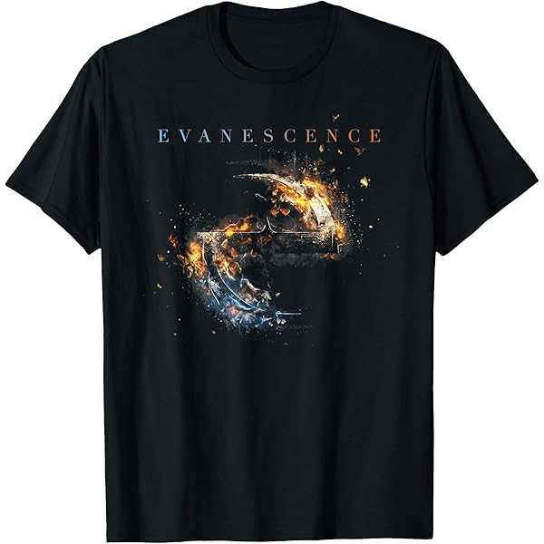 Amazon.com: Evanescence – Half Face T-Shirt : Clothing